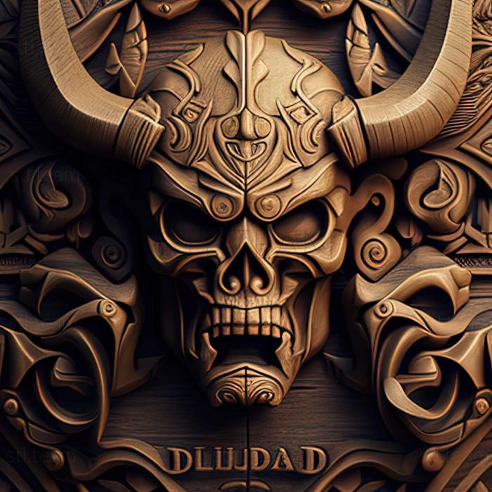 3D модель Diablo 2 Expansion Set Игра Lord of Destruction (STL)